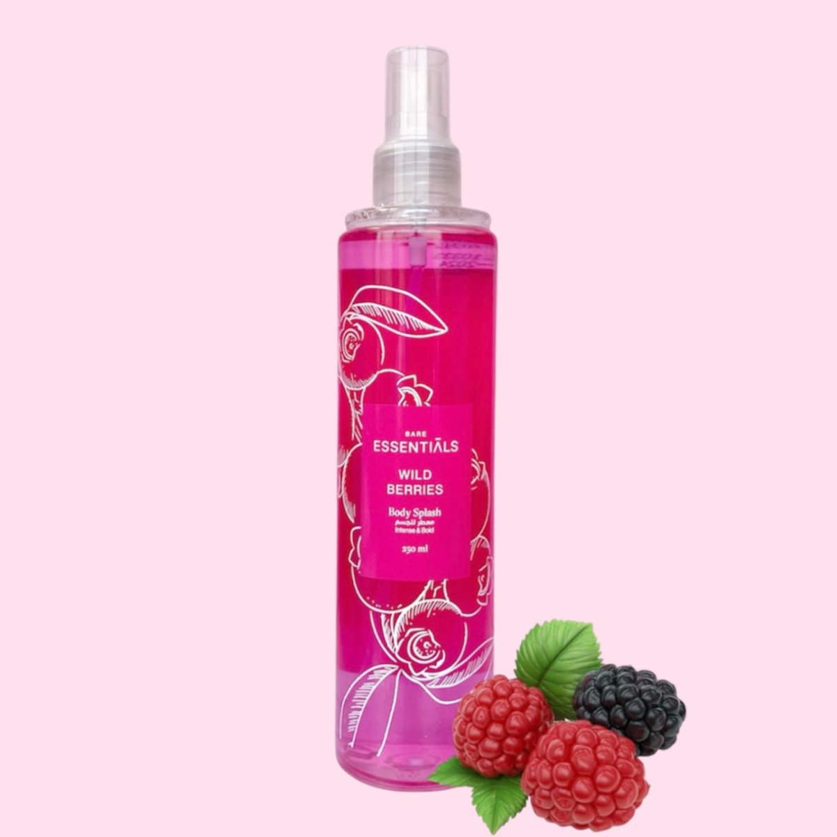 Body Splash - Wild Berries - Essentials EG