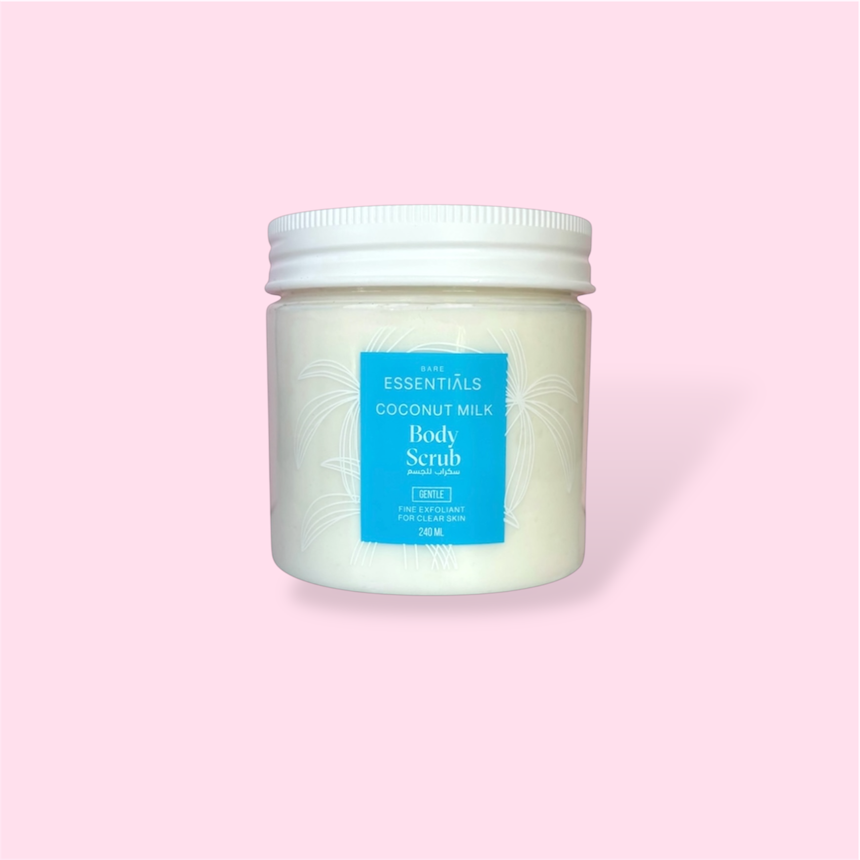 Coconut Milk Face and Body Scrub