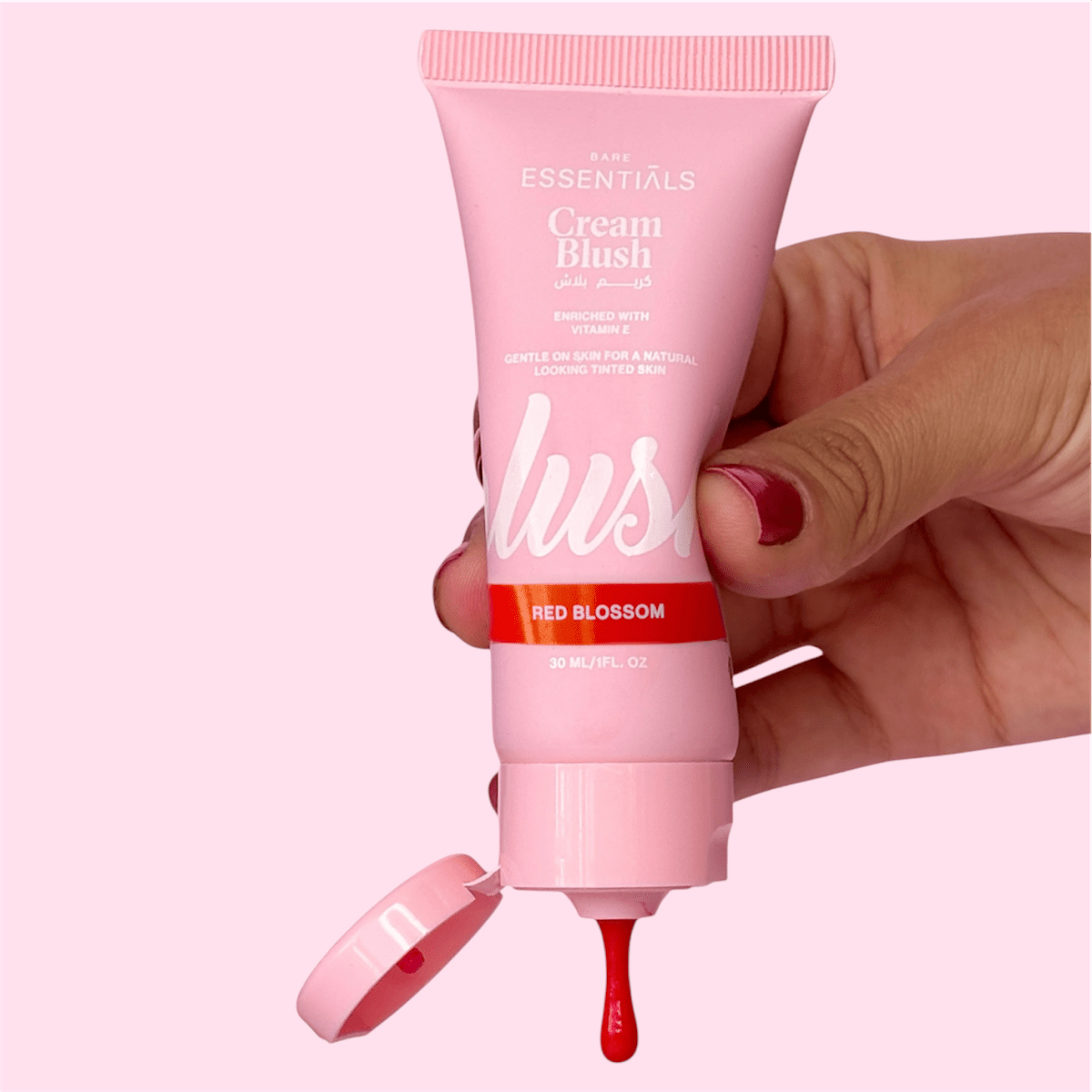 Cream Blush - Red Blossom "Shade 3" (Milky Collection) - Essentials EG