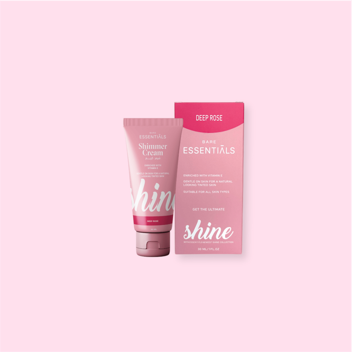 Shimmer Cream - Deep Rose (Shine Collection) - Essentials EG