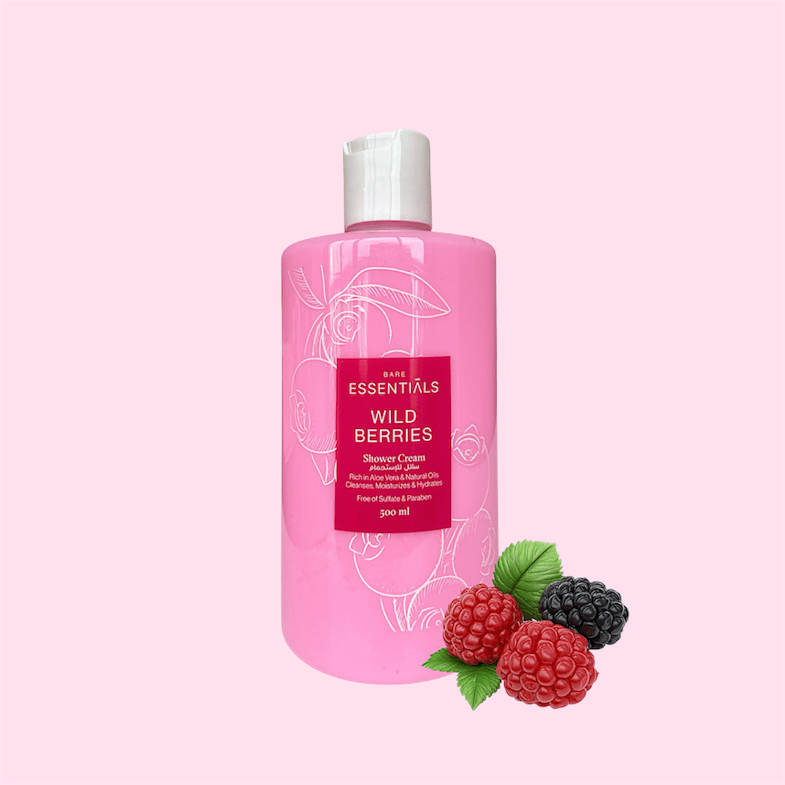 Wild Berries Shower Cream - Essentials EG