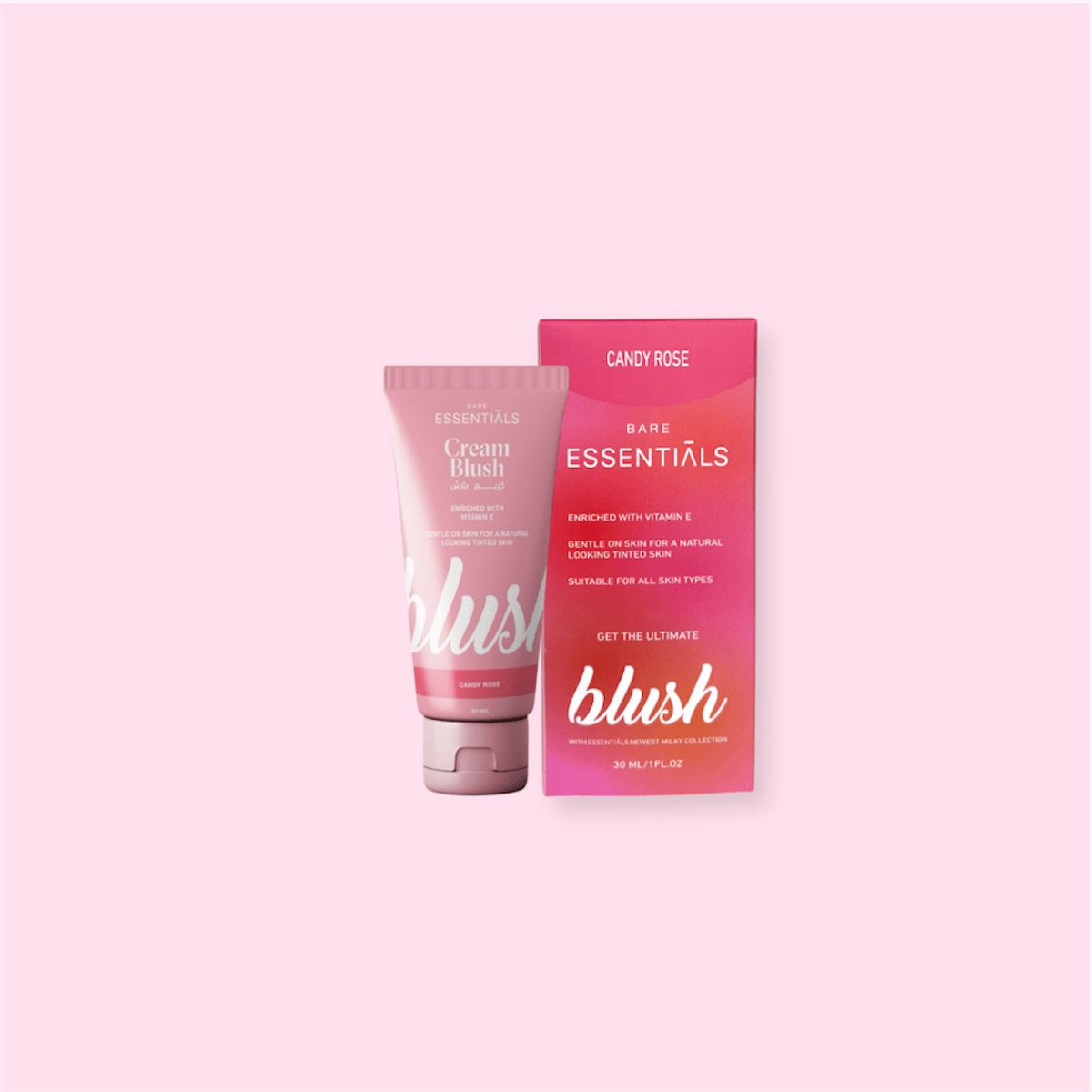 Cream Blush - Candy Rose "Shade 1" (Milky Collection) - Essentials EG