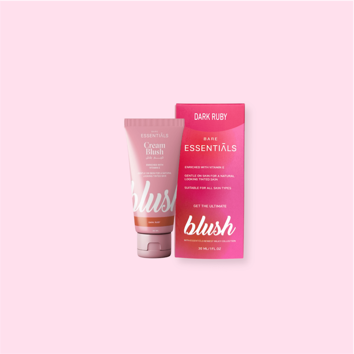 Cream Blush - Dark Ruby "Shade 5" (Milky Collection) - Essentials EG