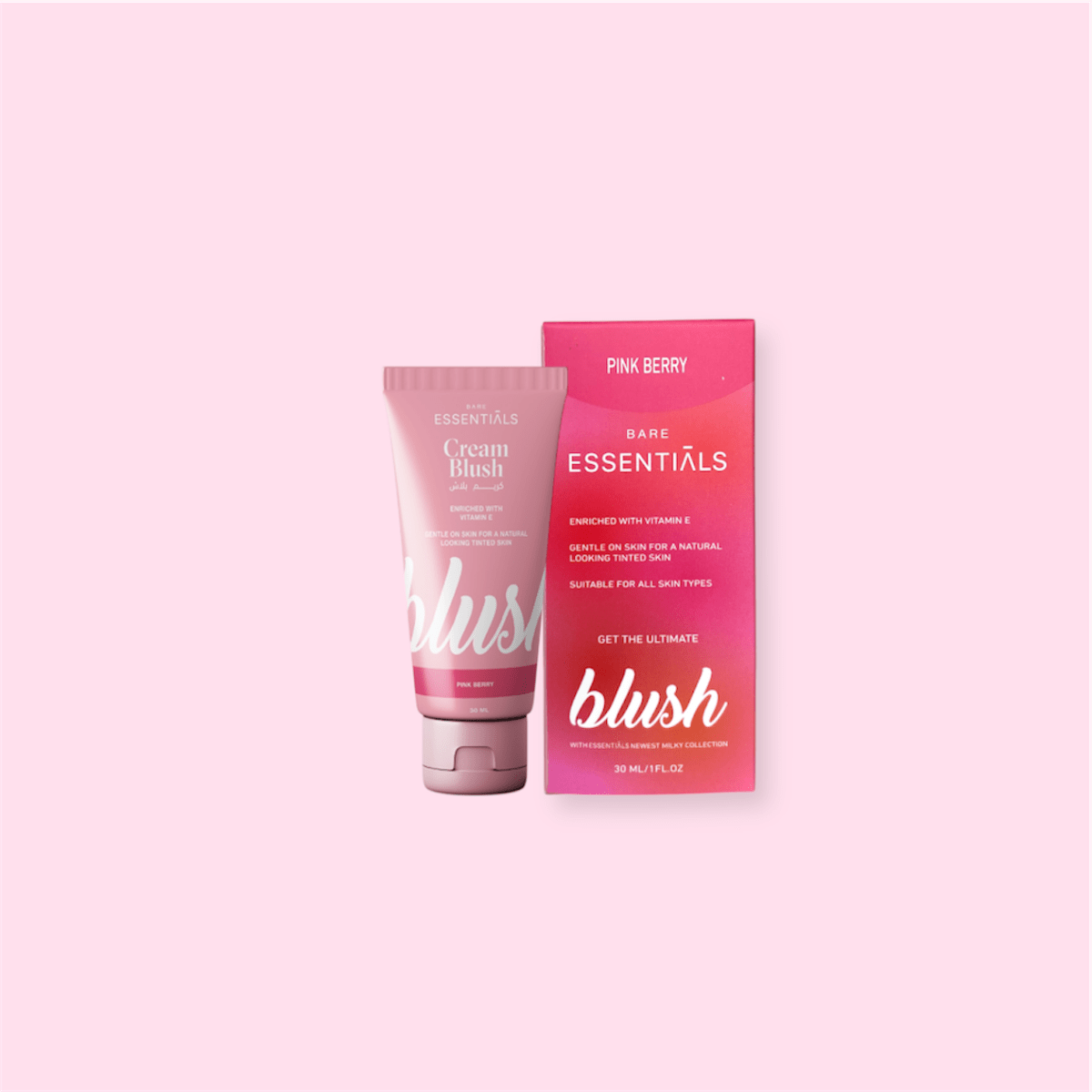 Cream Blush - Pink Berry "Shade 4" (Milky Collection) - Essentials EG