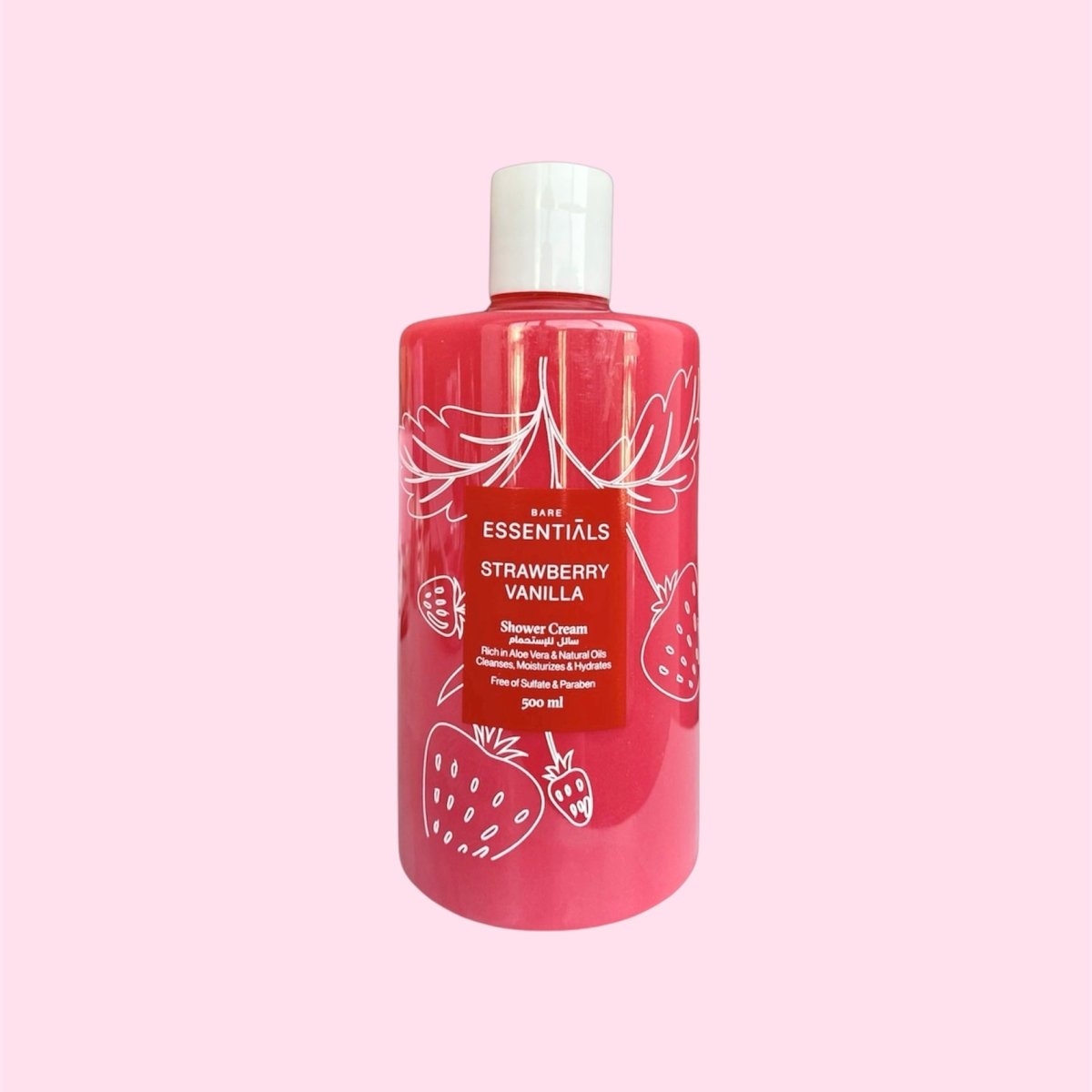 Strawberry Vanilla Shower Cream - Essentials EG