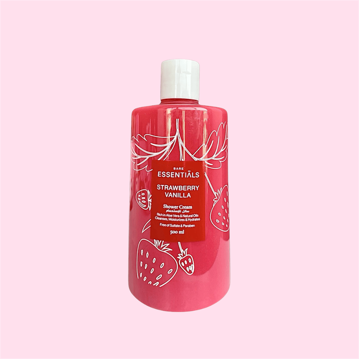 Strawberry Vanilla Shower Cream - Essentials EG
