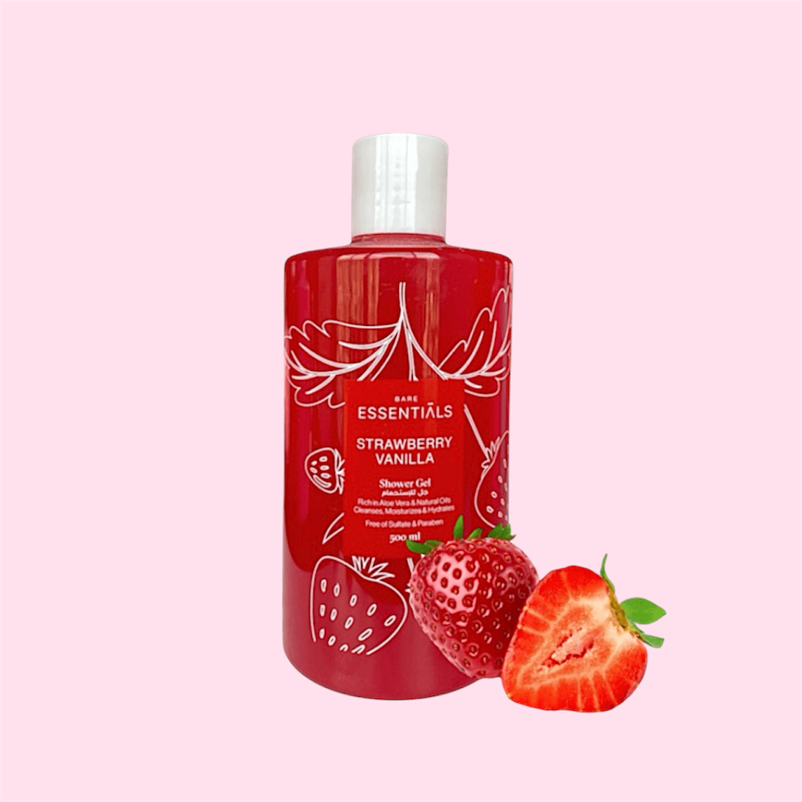 Strawberry Vanilla Shower Gel - Essentials EG