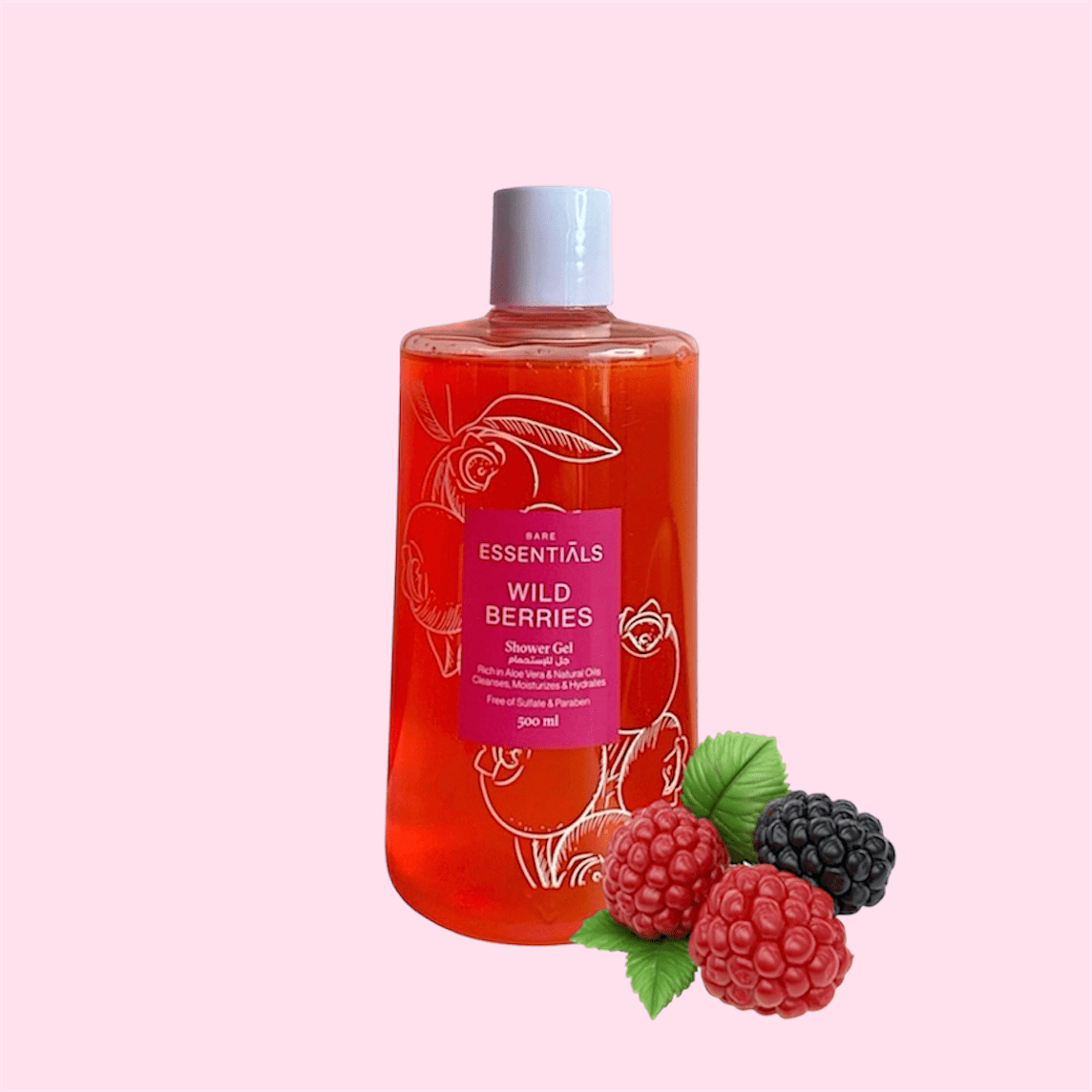 Wild Berries Shower Gel - Essentials EG